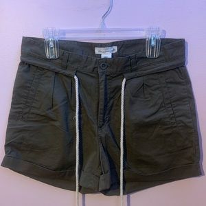 L.O.G.G Green Drawstring Shorts